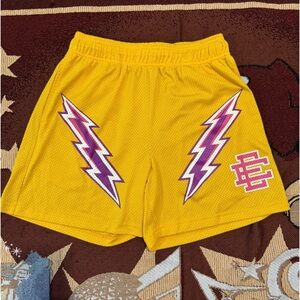 Yellow Eric Emanuel shorts